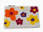 Flowers Beaded Coin Wallet from Anderson Parker