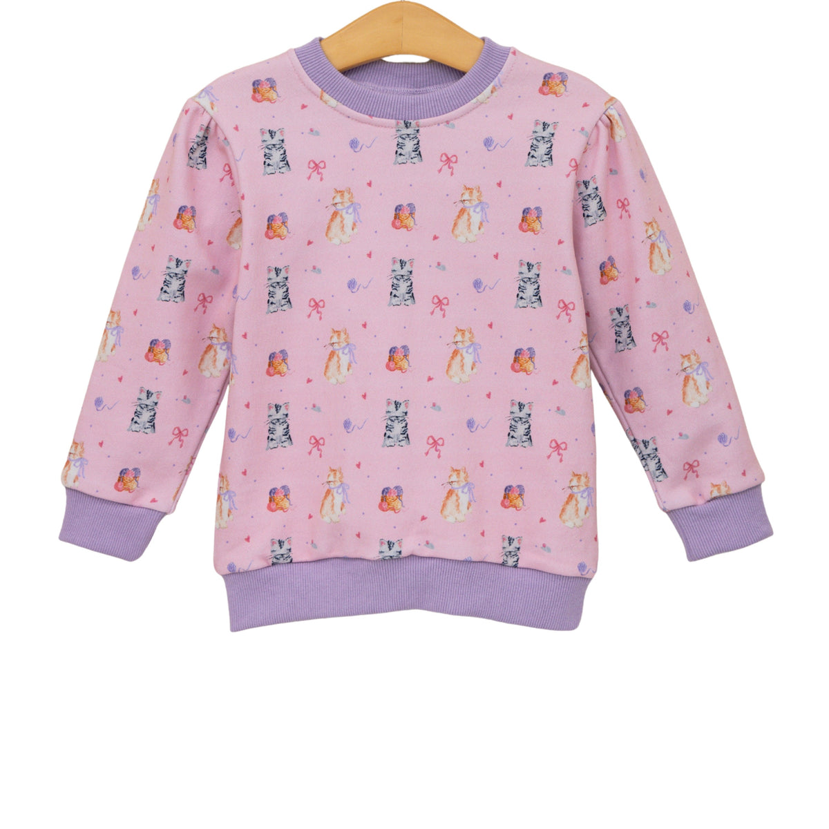 Fluffy Friends French Terry Pullover & Scalloped Legging Set from Anderson Parker