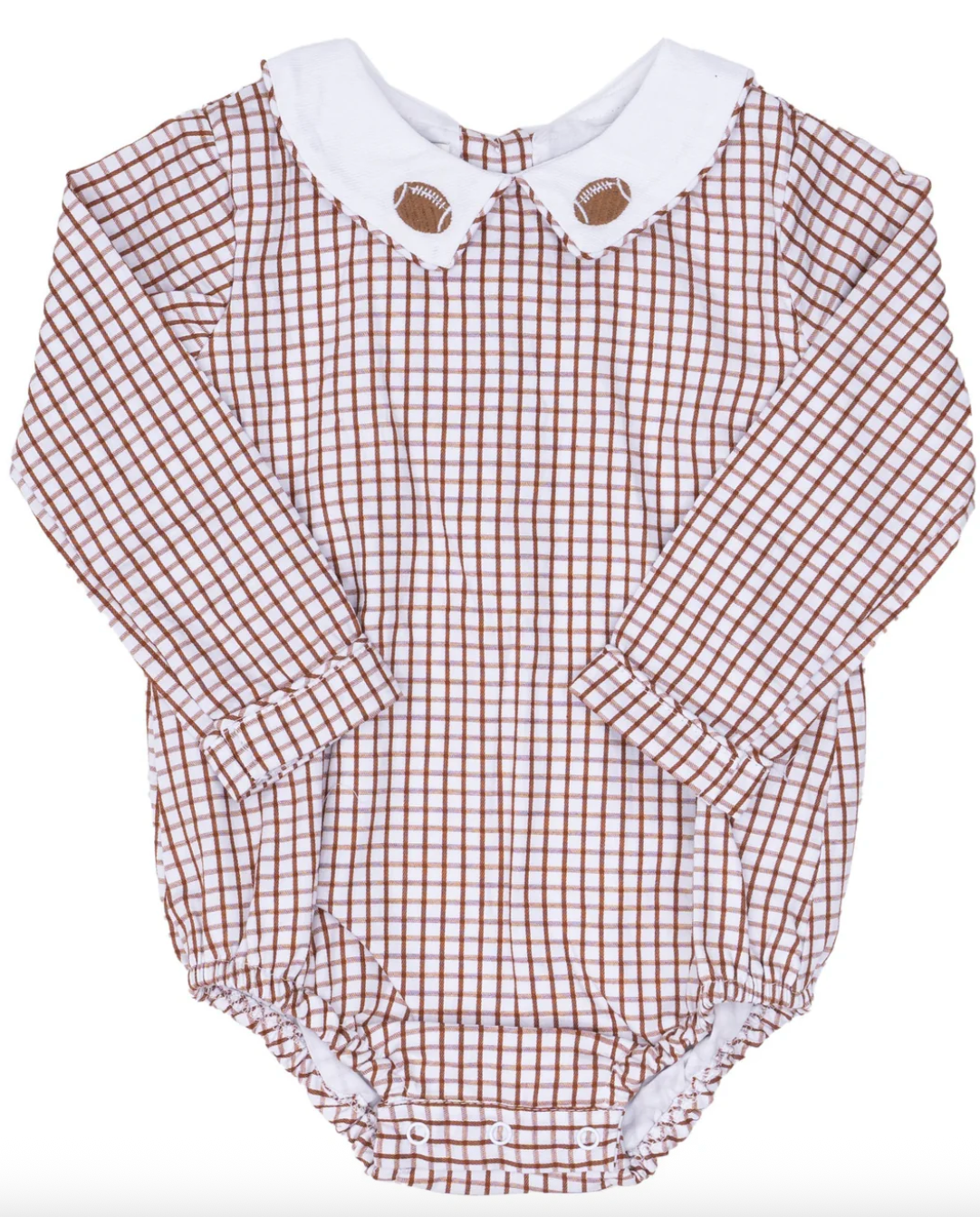 Football Brown Gingham Bubble from Anderson Parker