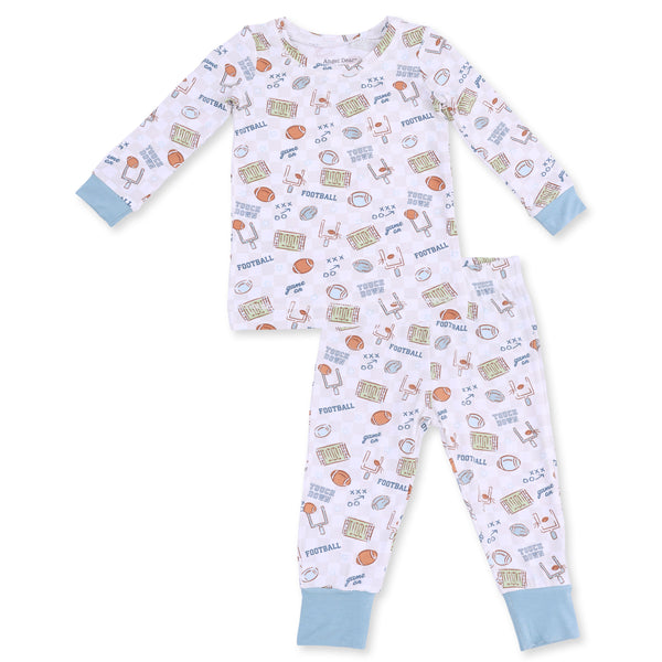 Football Check - Long Sleeve Loungewear Set from Anderson Parker