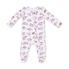 Football Cheer Nursery - 2 Way Ruffle Back Zipper Footie from Anderson Parker