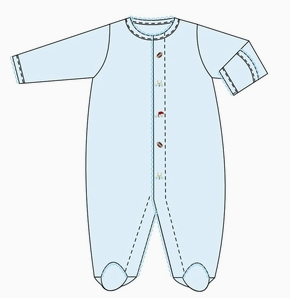 Footie - Football - Blue from Anderson Parker
