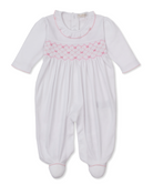 Footie w/ Hand Smocking - CLB Summer Bows 26 from Anderson Parker