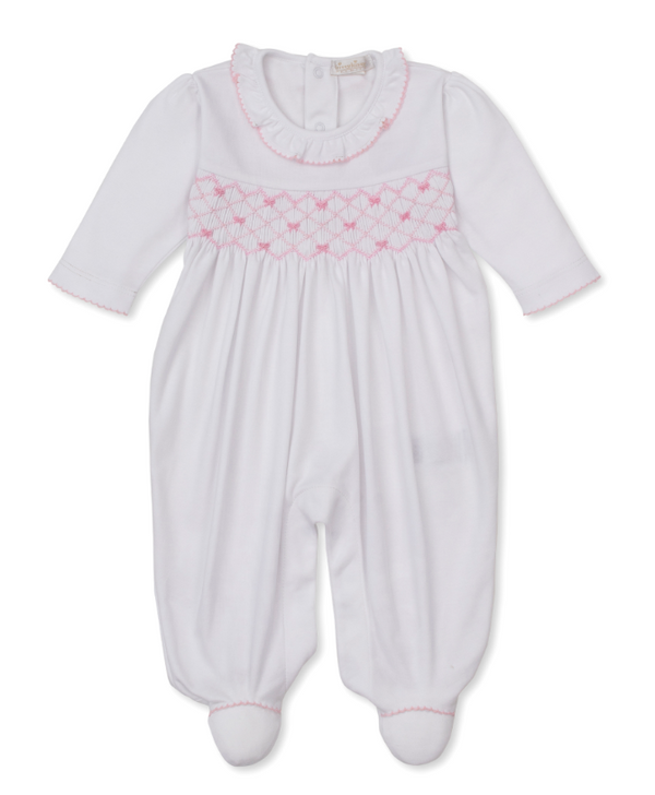 Footie w/ Hand Smocking - CLB Summer Bows 26 from Anderson Parker