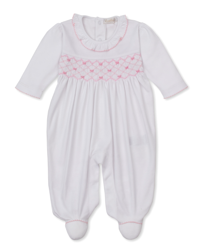 Footie w/ Hand Smocking - CLB Summer Bows 26 from Anderson Parker