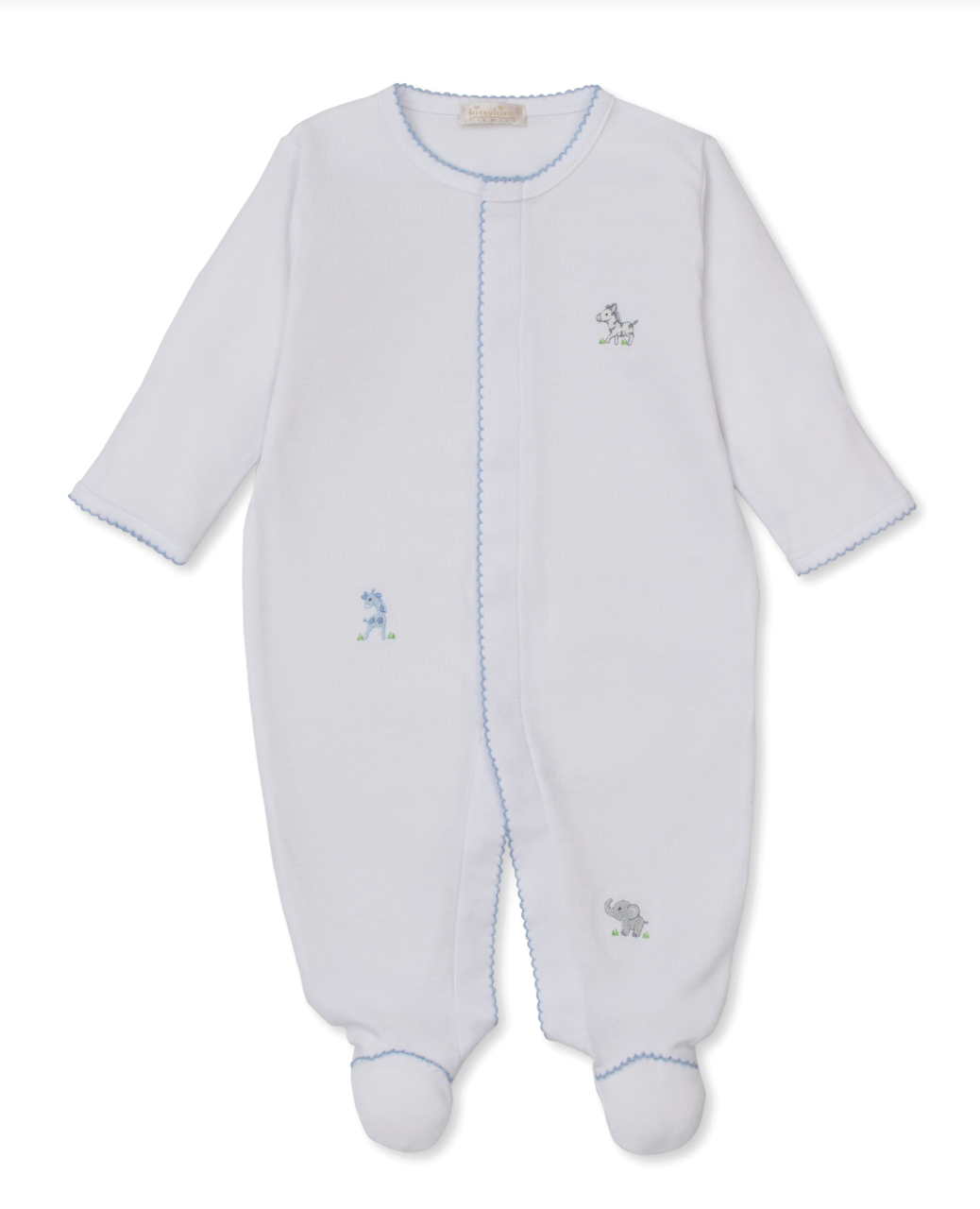 Footie with Hand Embroidery - SCE Safari Party from Anderson Parker