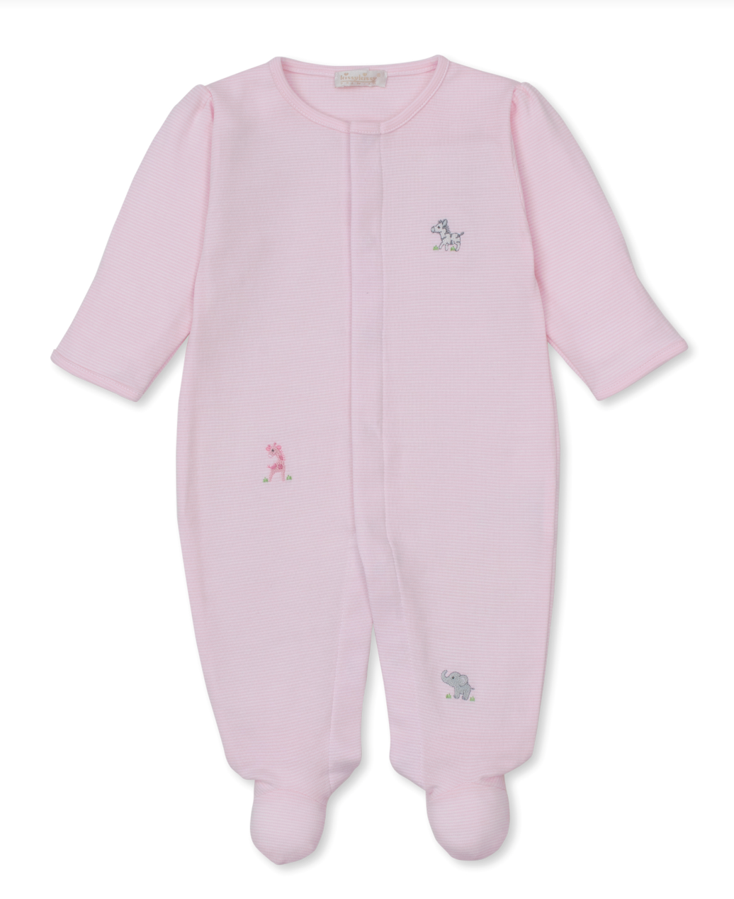 Footie with Hand Embroidery - SCE Safari Party from Anderson Parker