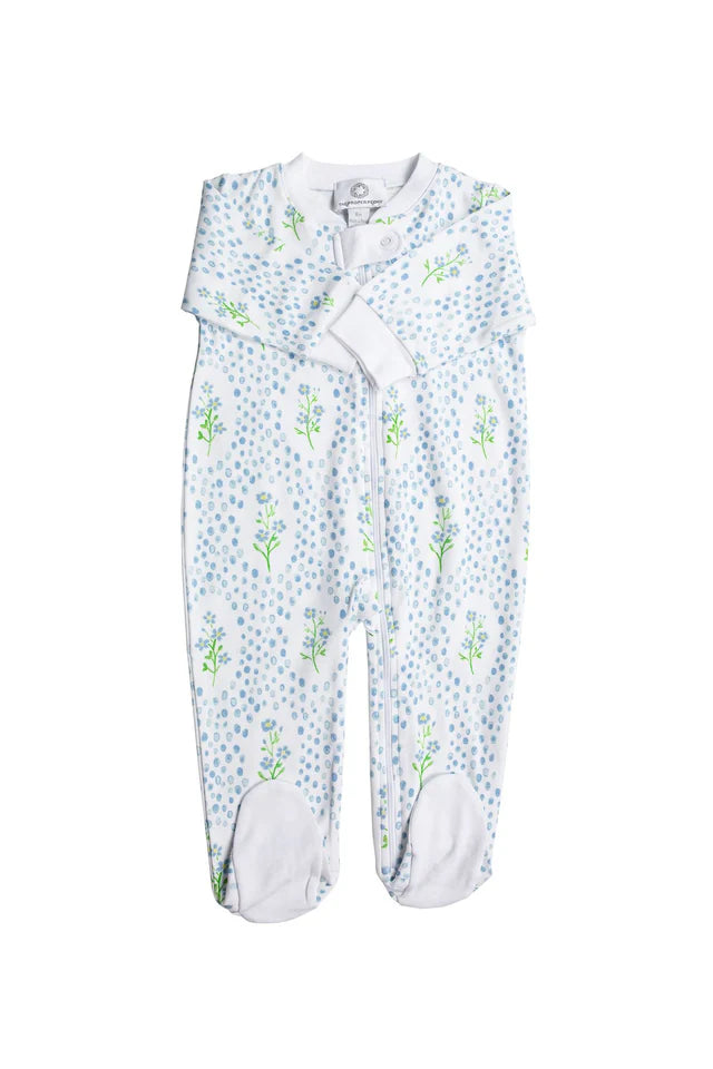 Forget Me Not Footed Zipper from Anderson Parker