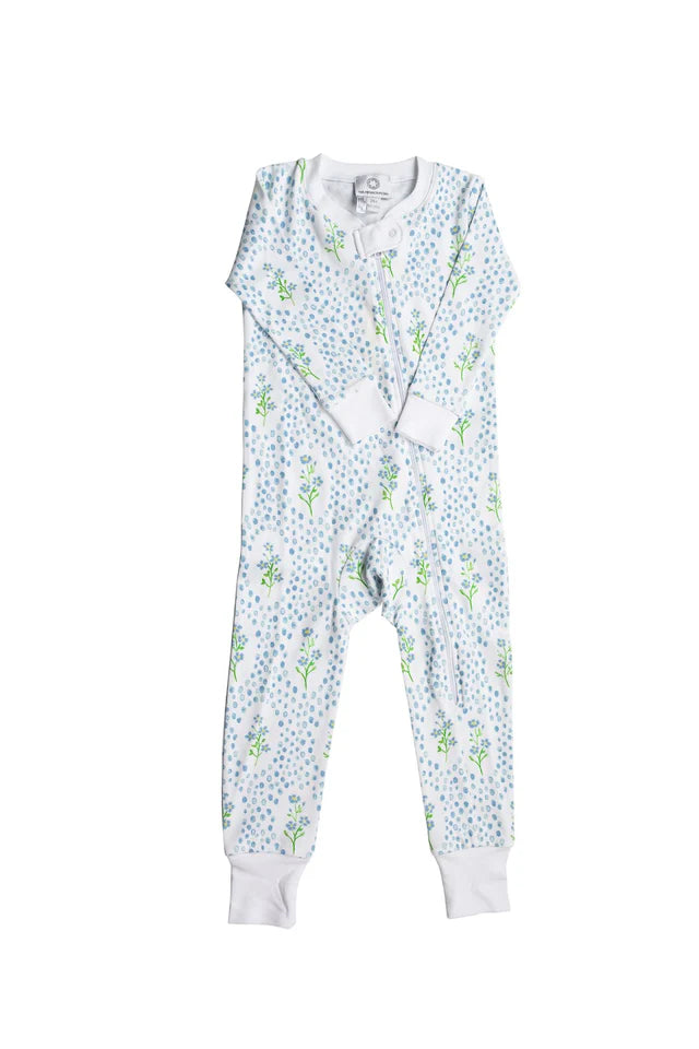 Forget Me Not Footed Zipper from Anderson Parker