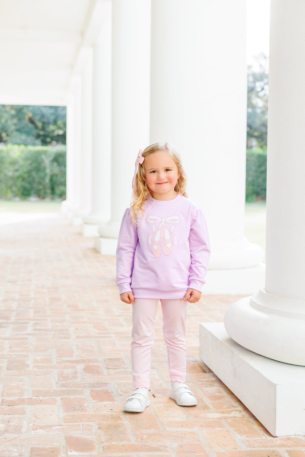 French Terry Pullover - Ballet Shoes from Anderson Parker