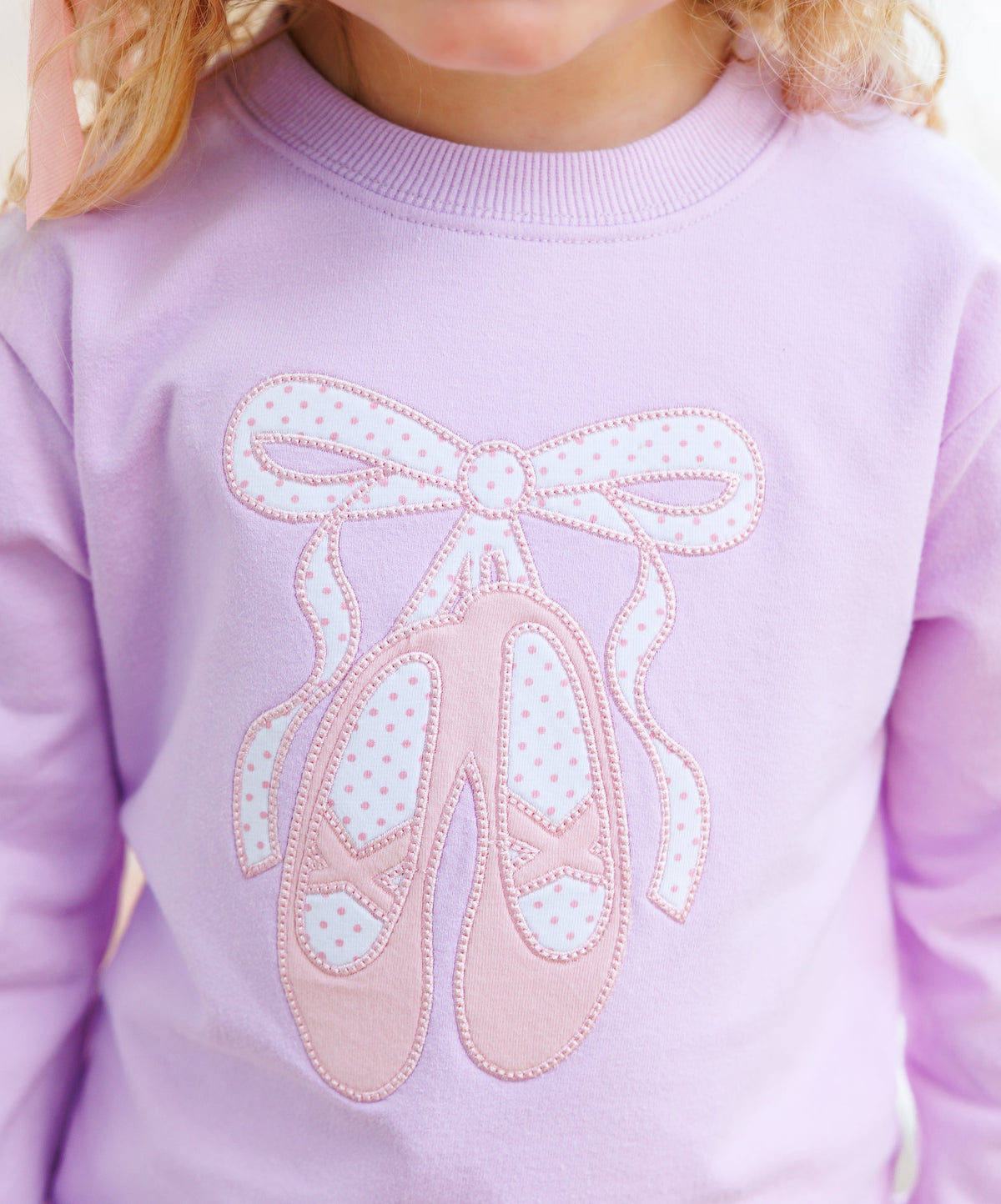 French Terry Pullover - Ballet Shoes from Anderson Parker