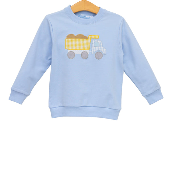French Terry Pullover - Dump Truck from Anderson Parker