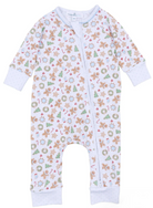 Frosted Wonderland Zipper Playsuit - Light Blue from Anderson Parker