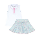 Gabby Top & Quinn Skort Set - Petal Purple and Cotton Candy Pink from Anderson Parker