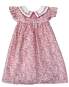 Gemma Pink Floral Collared Dress from Anderson Parker