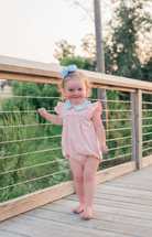 Genevieve Bubble - Coral Stripe/Light Blue from Anderson Parker