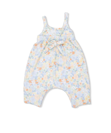 Georgia Floral - Tie Back Romper from Anderson Parker