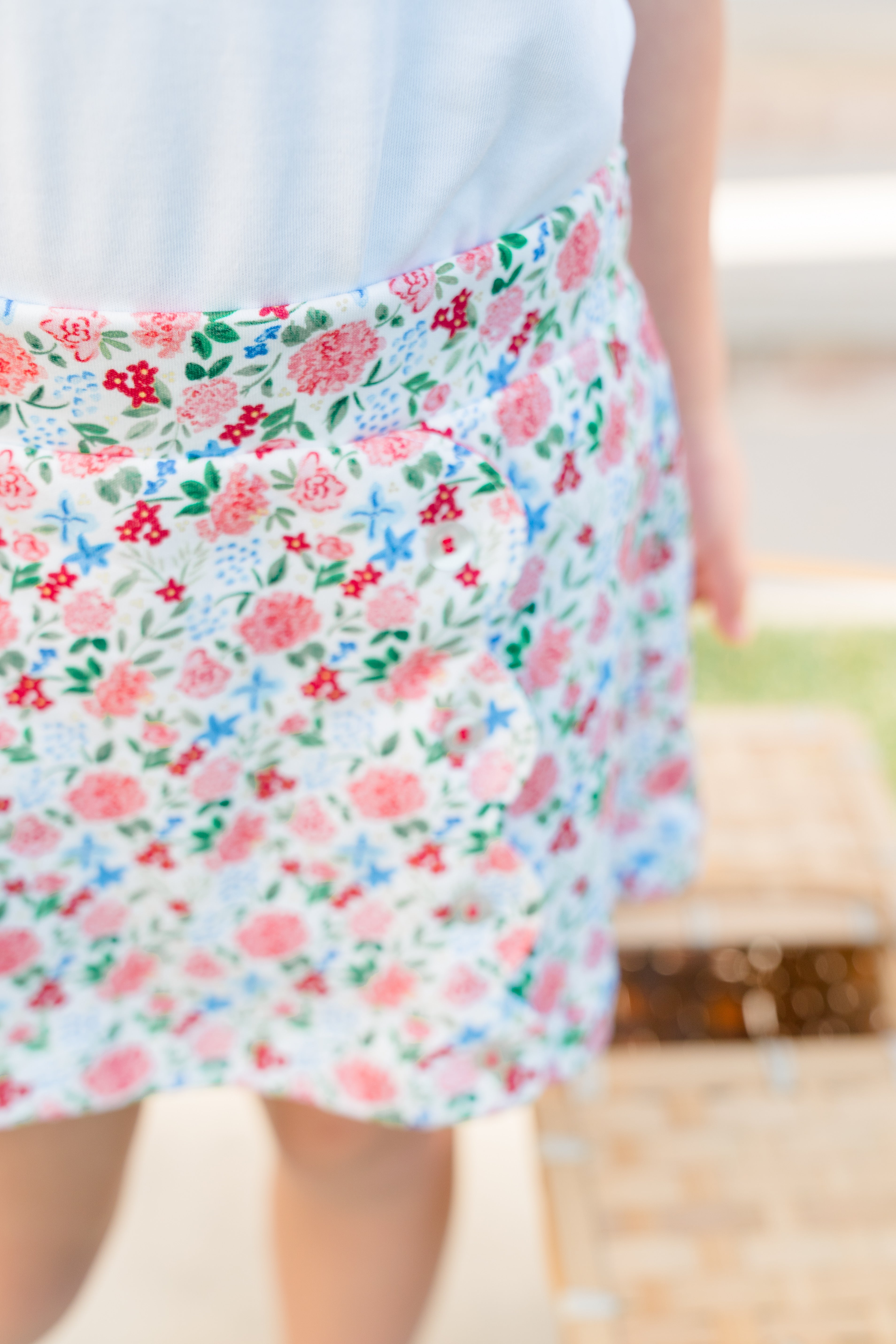 Geranium Shirt and Skort Set from Anderson Parker