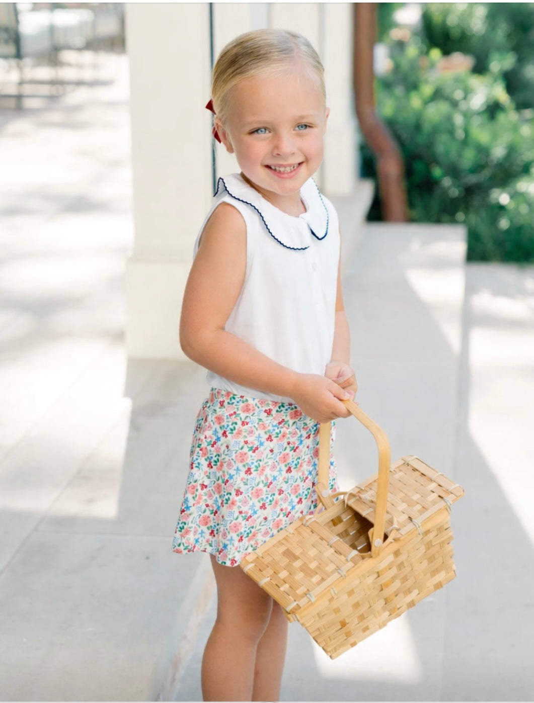 Geranium Shirt and Skort Set from Anderson Parker
