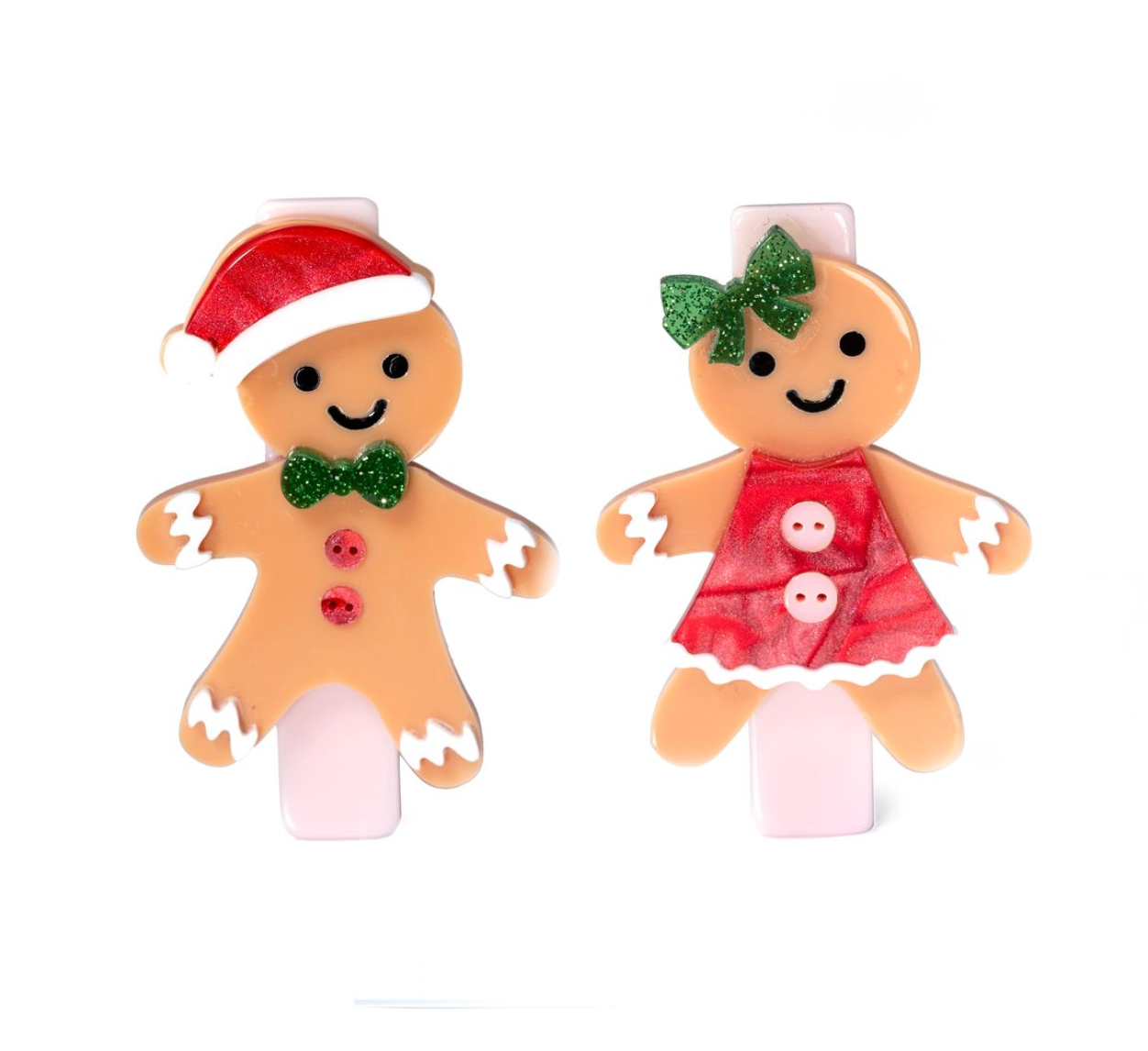 Gingerbread Boy Girl Hair Clip from Anderson Parker