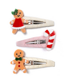 Gingerbread Candy Cane Snap Clips from Anderson Parker