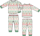 Gingerbread Fair Isle Uni - Long Sleeve Loungewear Set from Anderson Parker