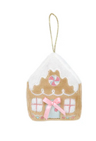 Gingerbread House Ornament Plushie from Anderson Parker