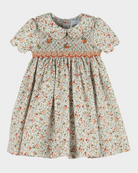 Girl's Autumn Glow Smock Dress from Anderson Parker