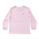 Girl's Long Sleeve Cotton T-Shirt - Pink Tulle from Anderson Parker