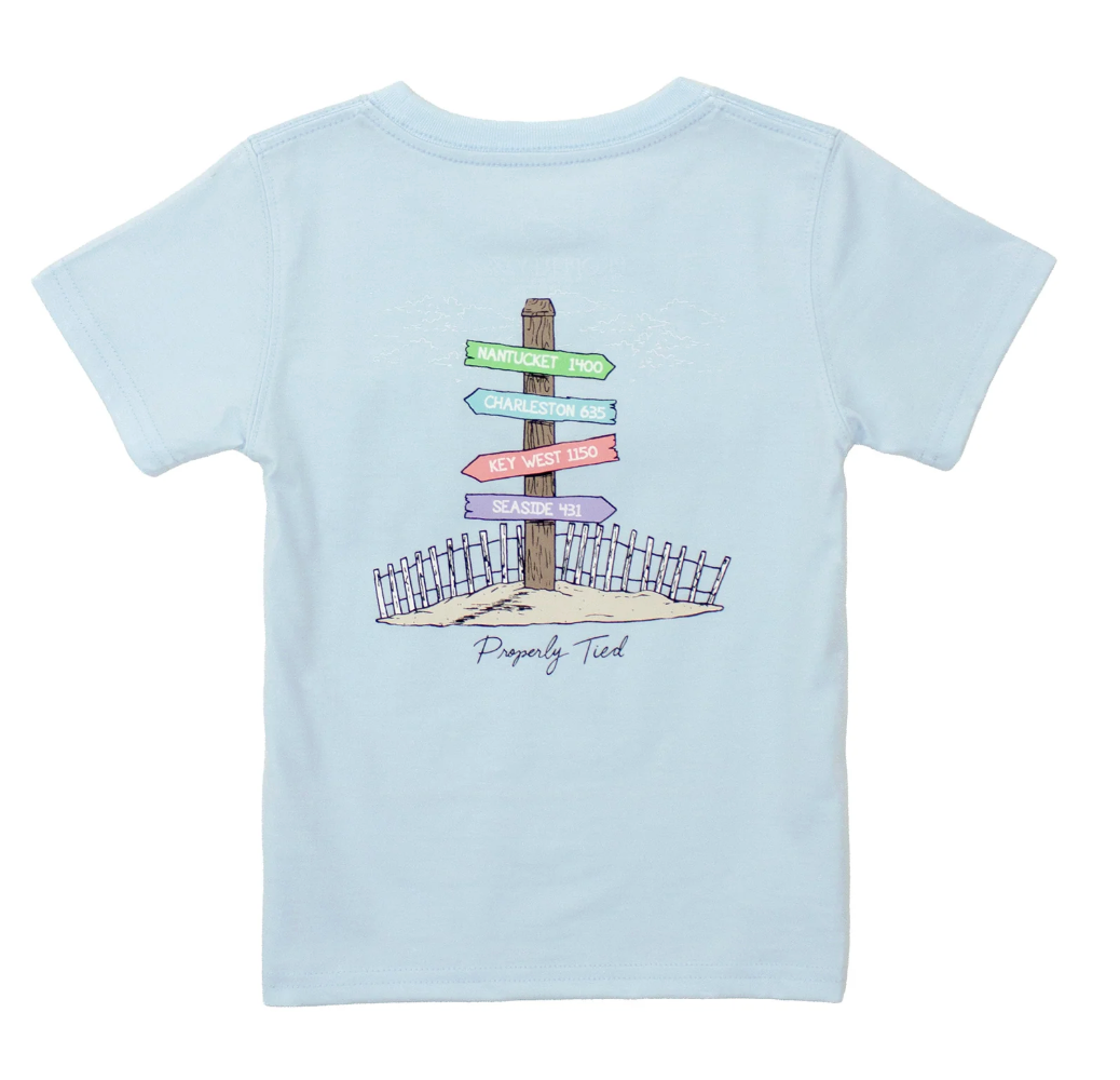 Girls Beach Trip SS Periwinkle from Anderson Parker