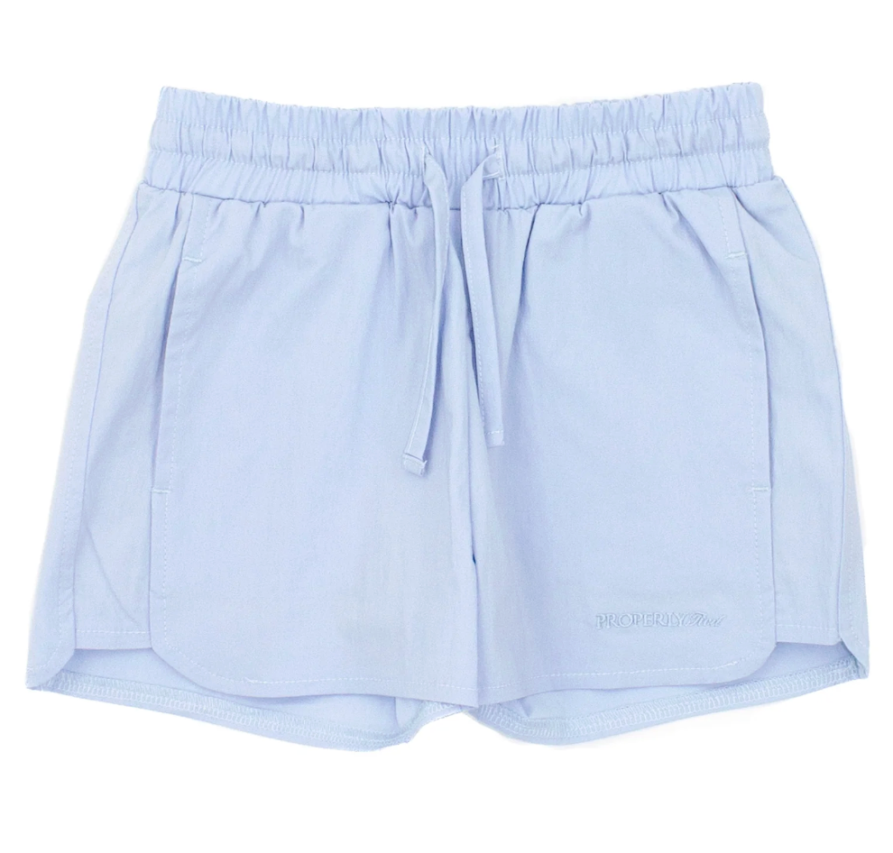 Girls Brook Short Powder Blue from Anderson Parker
