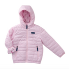 Girls Hooded Puffer Jacket - Pink Tulle from Anderson Parker