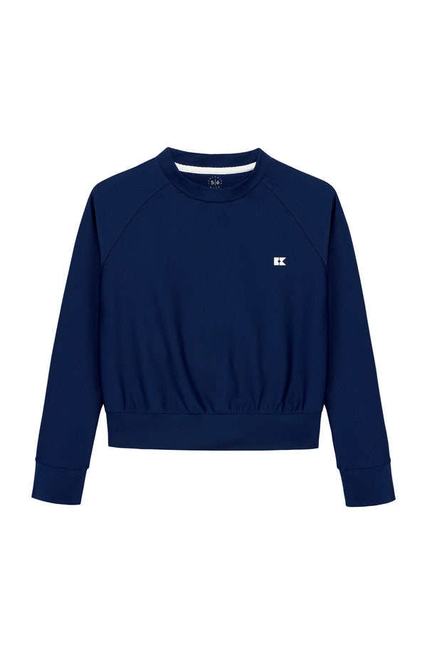 Girls Navy Crewneck from Anderson Parker