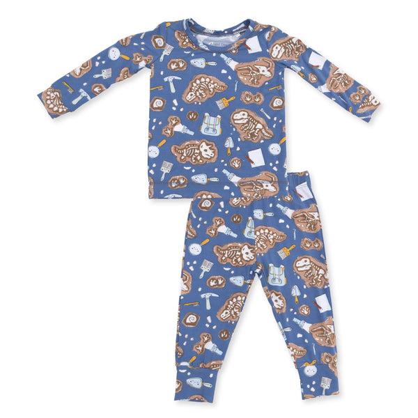 Glow In The Dark Dino Dig - Long Sleeve Loungewear Set from Anderson Parker