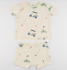 Golf Raw Edge Tee & Short Set from Anderson Parker