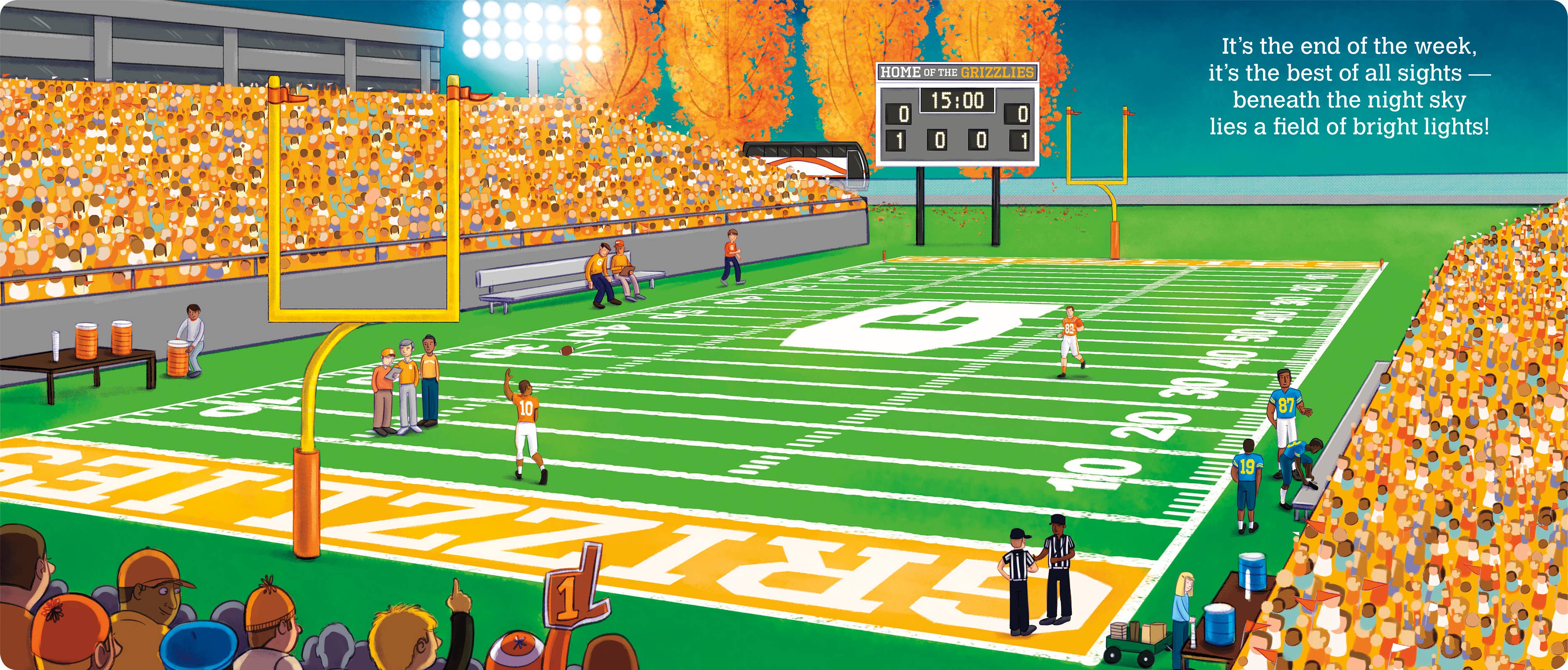 Goodnight Football Board Book from Anderson Parker