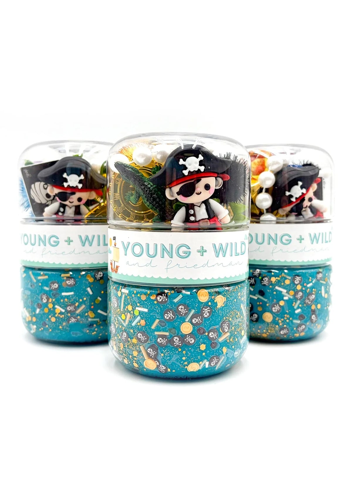 Grab & Go Dough Jar - Pirate from Anderson Parker
