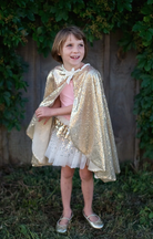 Gracious Gold Sequins Cape Size 5-6 from Anderson Parker