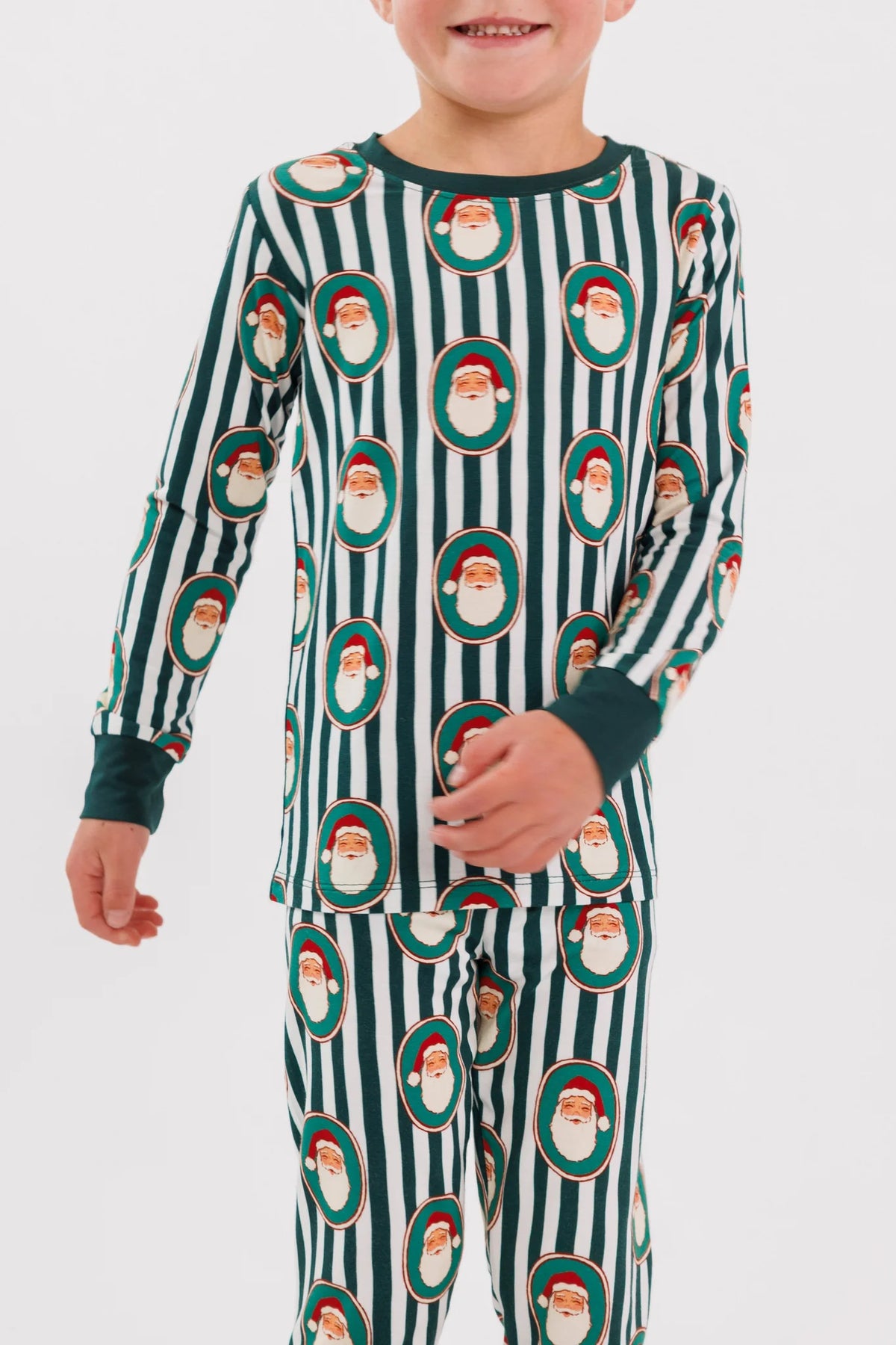 Green Santa Claus Lane Two Piece Set from Anderson Parker