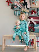 Green Starry Tree PJ Set from Anderson Parker