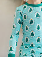 Green Starry Tree PJ Set from Anderson Parker
