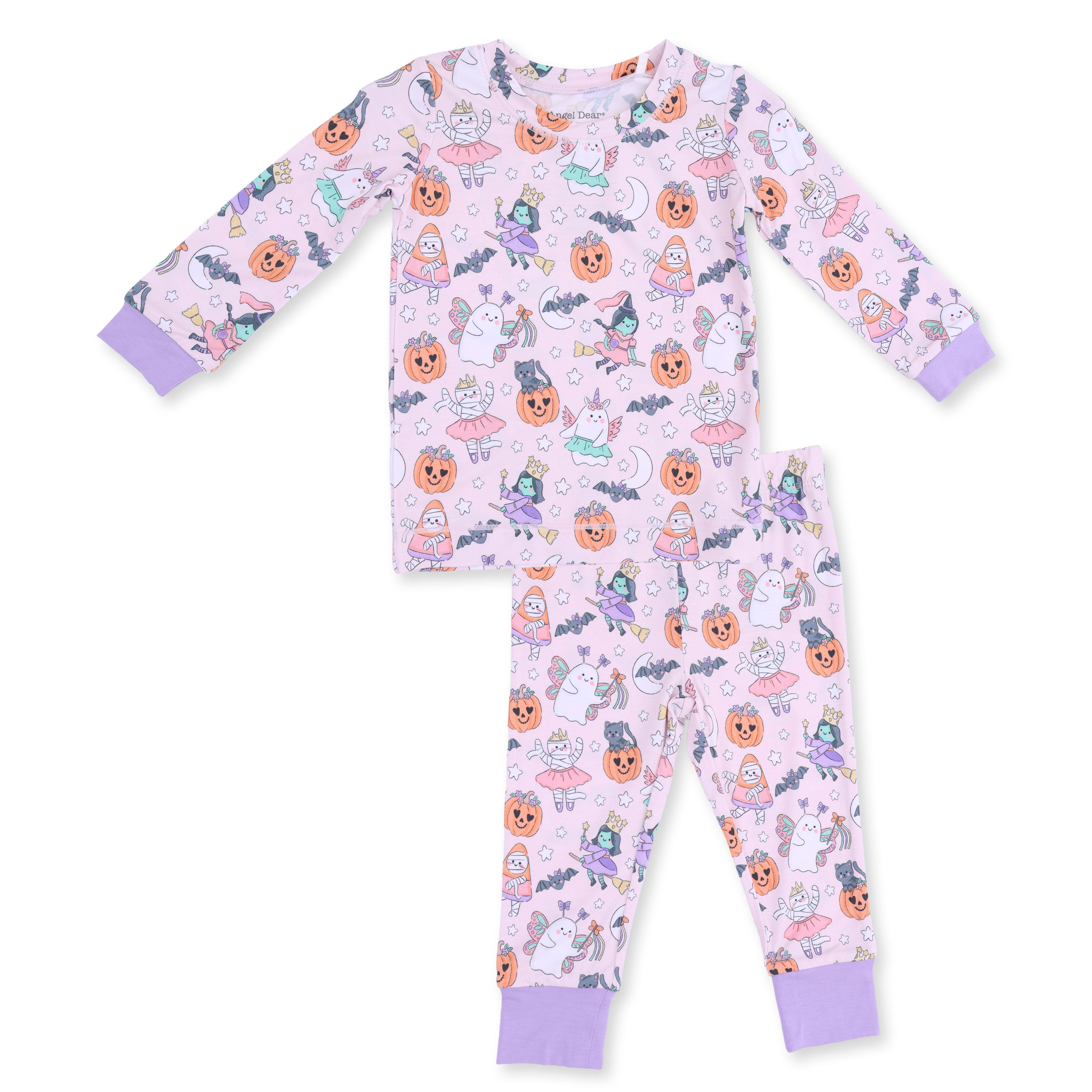 Halloween Monster Dress Up Pink - Long Sleeve Loungewear Set from Anderson Parker