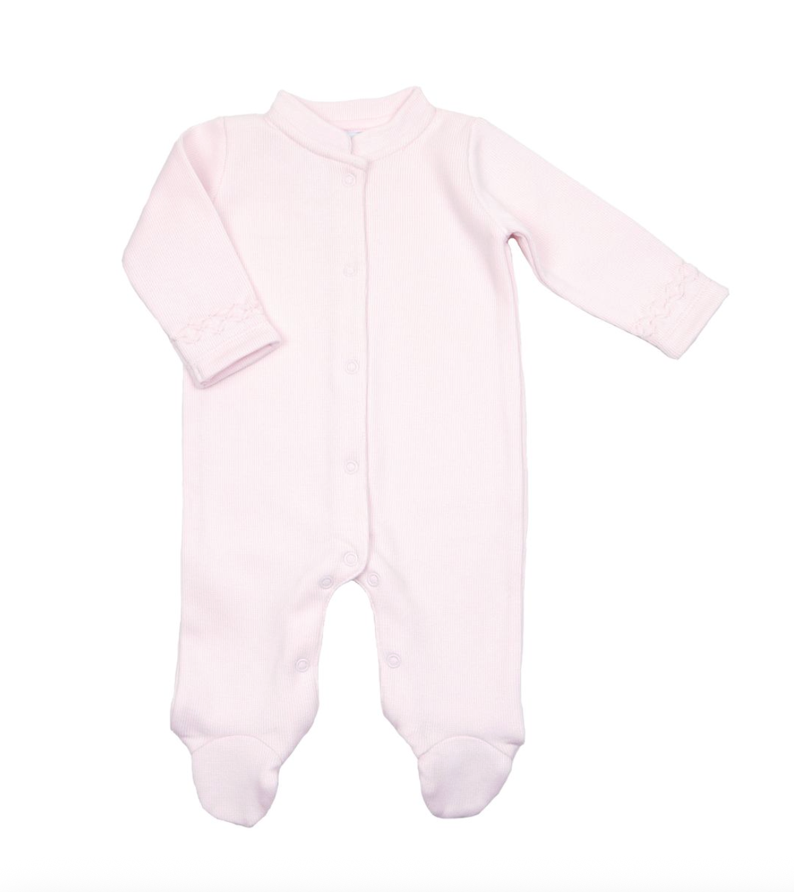 Hand Smocked Layette Footie - Pink from Anderson Parker