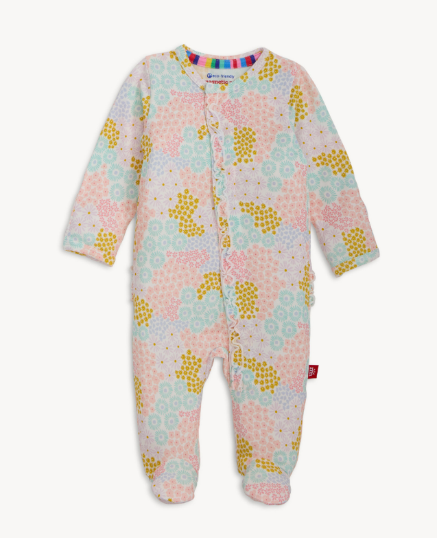 Harper Modal Magnetic Footie w/ Ruffle from Anderson Parker