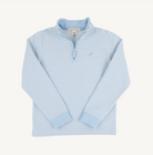 Hayword Half-Zip - Beale Street Blue Stripe/Beale Street Blue from Anderson Parker