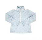 Heather Half Zip - Frosted Floral, Pure Coconut from Anderson Parker