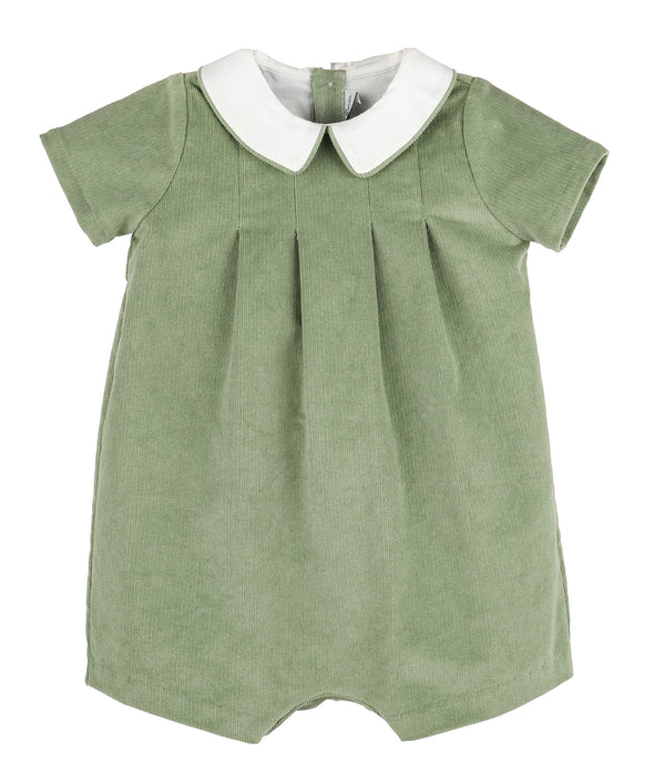 Heirloom Cord Boy Bubble - Green from Anderson Parker