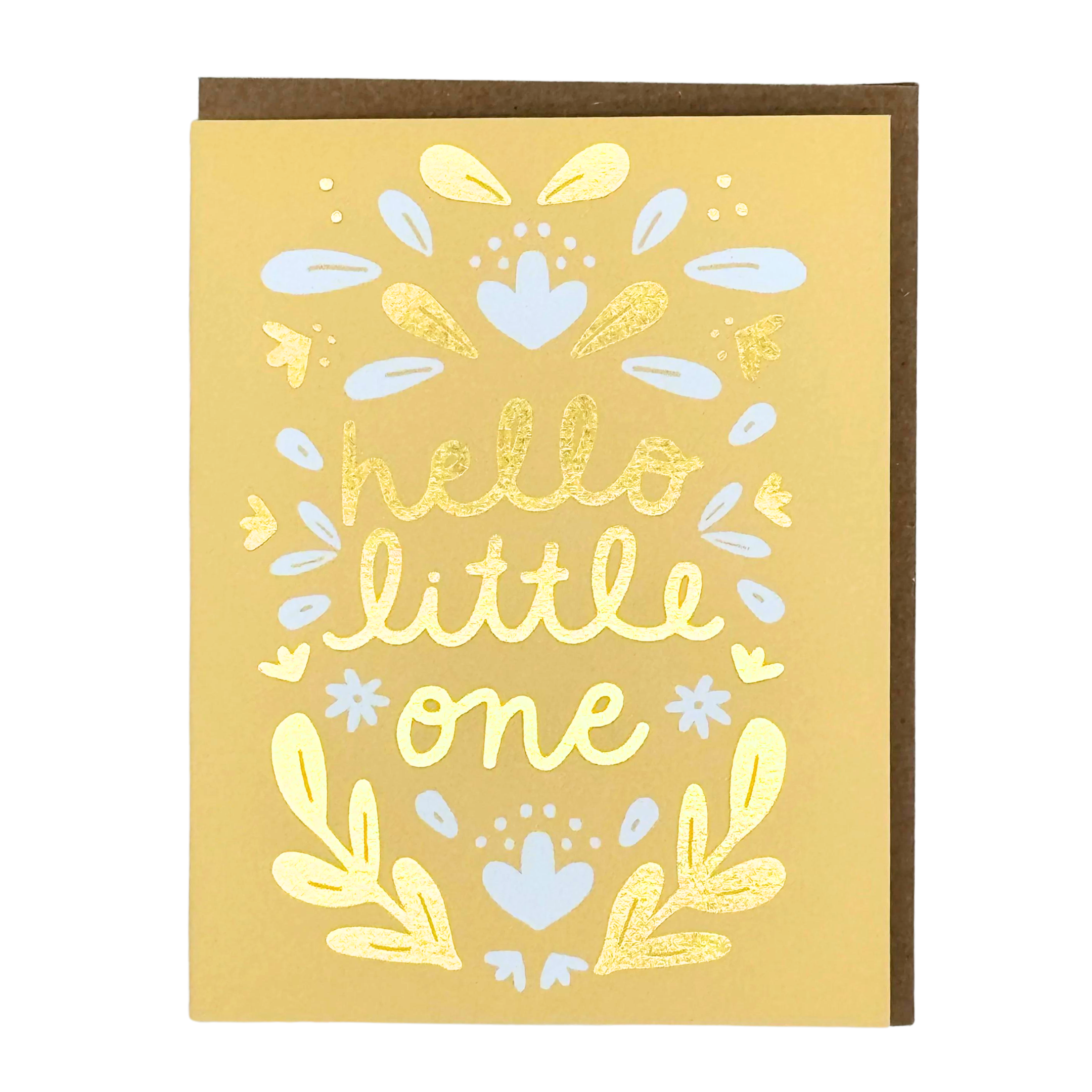 Hello Little One Baby Greeting Card from Anderson Parker