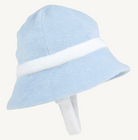 Henry's Boating Bucket Hat (Terrycloth) - Beale Street Blue with Worth Avenue White from Anderson Parker