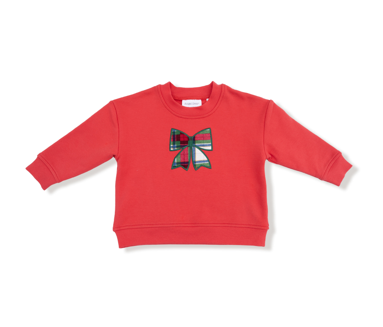 Holiday Plaid - Drop Sleeve Sweatshirt W/ Rib Cuffs from Anderson Parker
